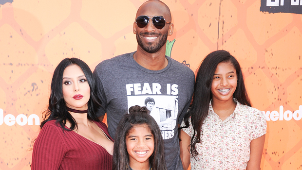 Vanessa & Kobe Bryant with their daughters