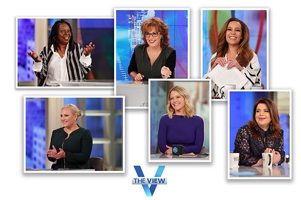 Whoopi Goldberg, Joy Behar, Sunny Hostin, Meghan Mccain, Sara Haines, Ana Navarro