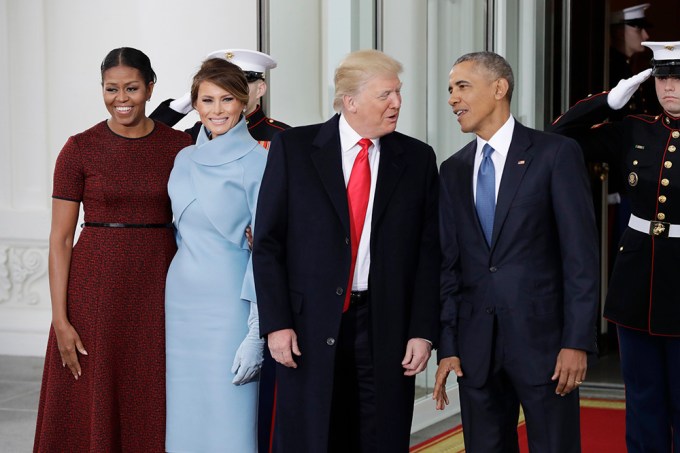 The Obamas & The Trumps In 2017