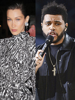 Bella Hadid, The Weeknd, Rosalia