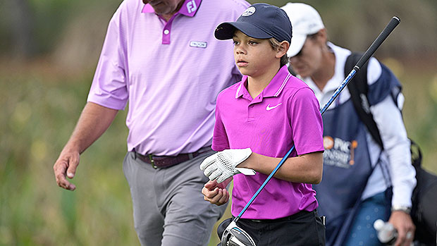 Who Is Charlie Woods 5 Things About Tiger Woods Son Hollywood Life