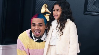 Chris Brown & daughter Royalty