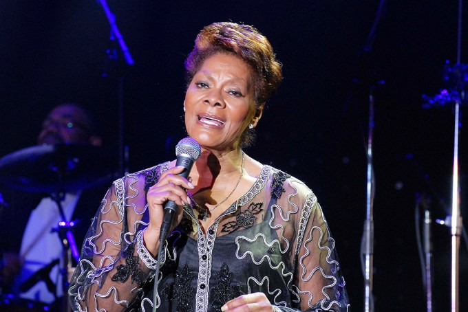Dionne Warwick performs a medley of her tunes