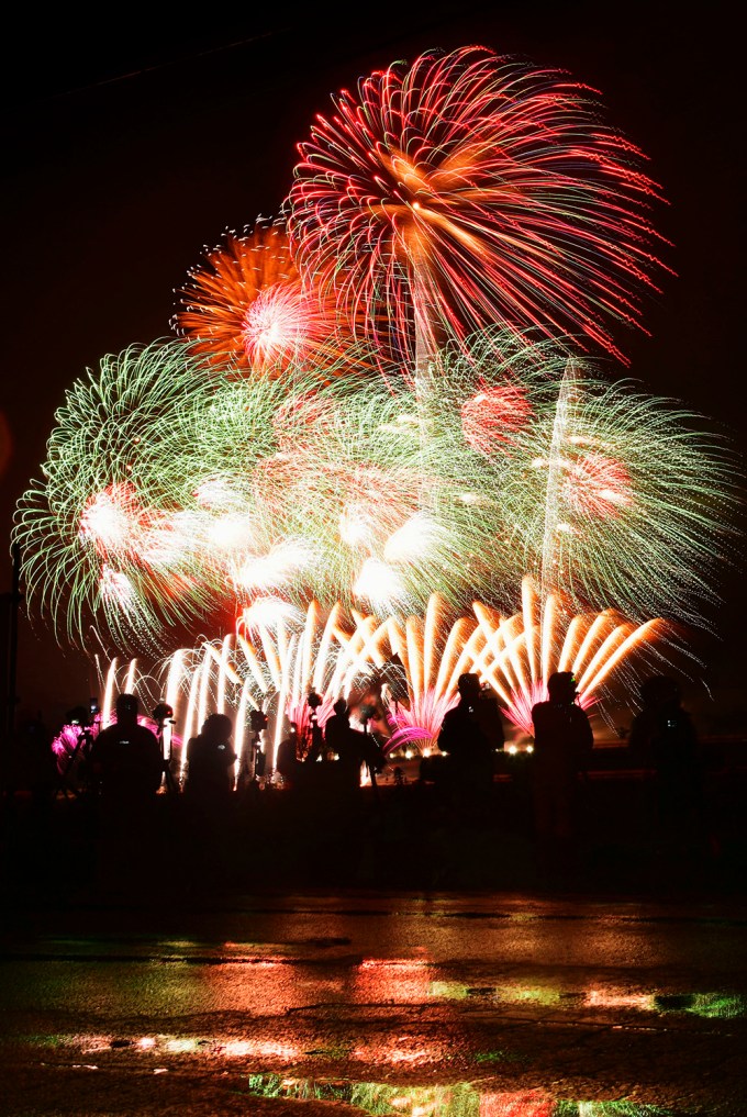 Fireworks In Northeastern Japan