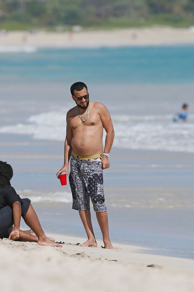 French Montana Defends Abs & Denies They're Spray-Painted ...