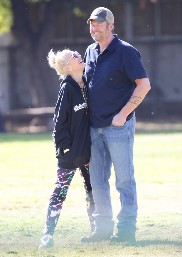 Gwen Stefani and Blake Shelton