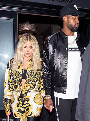 Tristan Thompson Khloe Kardashian Boston