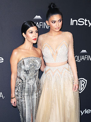 Kourtney Kardashian & Kylie Jenner