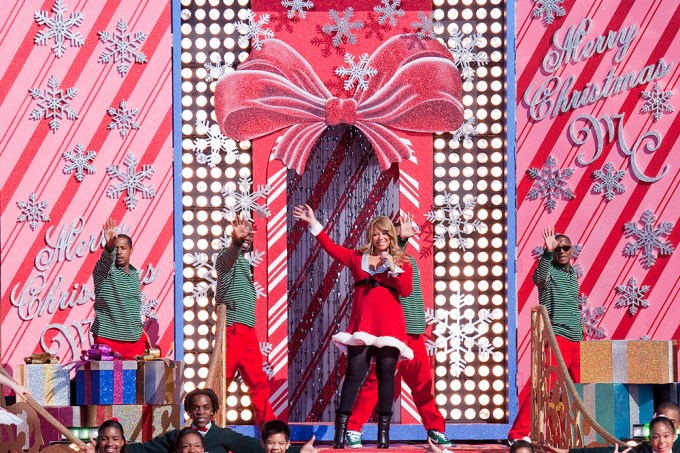 Mariah Carey’s Best Holiday Performance Looks