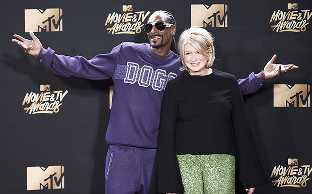 Martha Stewart Snoop Dogg Decorate Weed Inspired Christmas Cookies