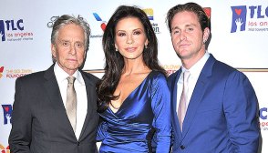 Michael Douglas, Cameron Douglas, Catherine Zeta-Jones