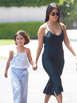 Kourtney Kardashian & Penelope Disick