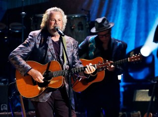 Robert Earl Keen performs during the Americana Honors and Awards show Wednesday, Sept. 12, 2018, in Nashville, Tenn. (AP Photo/Mark Zaleski)
