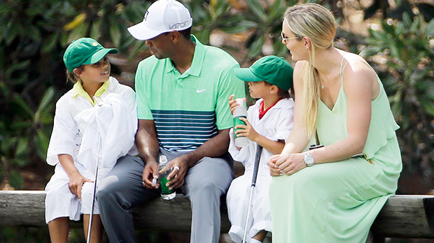 Tiger Woods and kids