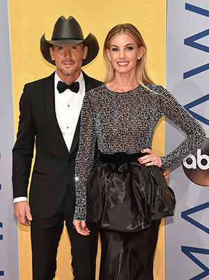 Tim McGraw causes a tizzy with tribute to rarely-seen family