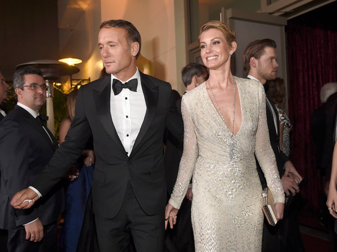 Tim McGraw & Faith Hill At The 2015 Governors Ball