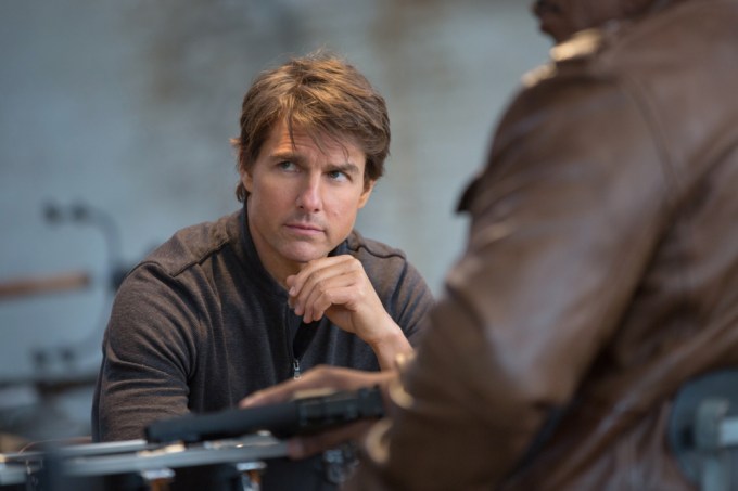 Tom Cruise In ‘Mission Impossible – Rogue Nation’
