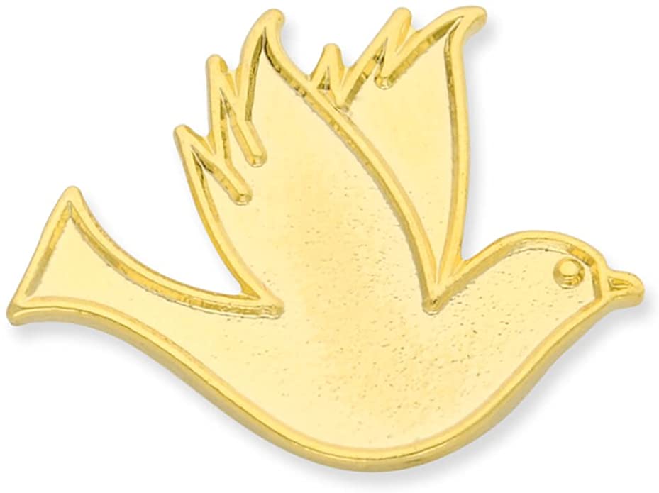 gold dove pin