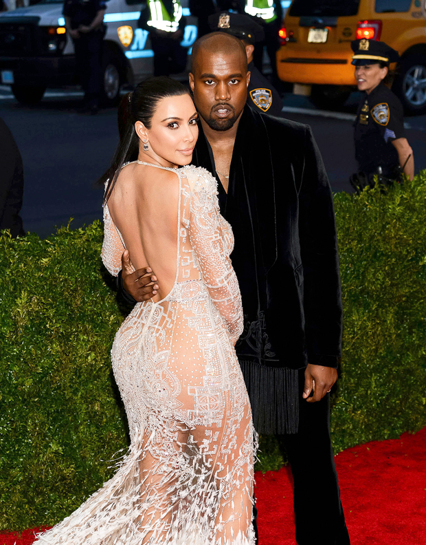 Kim Kardashian et Kanye West 