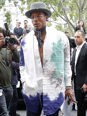 Cam Newton's Super Bowl 50 Style Evolution in Versace