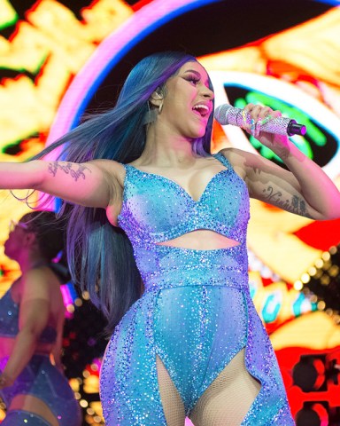 PASO ROBLES, CA - JULY 20: Cardi B performs during the 2019 California Mid-State Fair on July 20, 2019 in Paso Robles, California. Photo: Wilson Lee/imageSPACE/MediaPunch /IPX