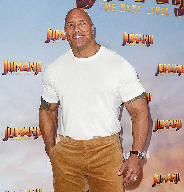 Dwayne Johnson The Rock Brushing His Daughter's Hair