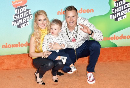 Heidi Montag and Spencer Pratt at Nickelodeon's 2019 Kids' Choice Awards held at Galen Center on March 23, 2019 in Los Angeles, CA, USA (Photo by Sthanlee B. Mirador/Sipa USA)(Sipa via AP Images)