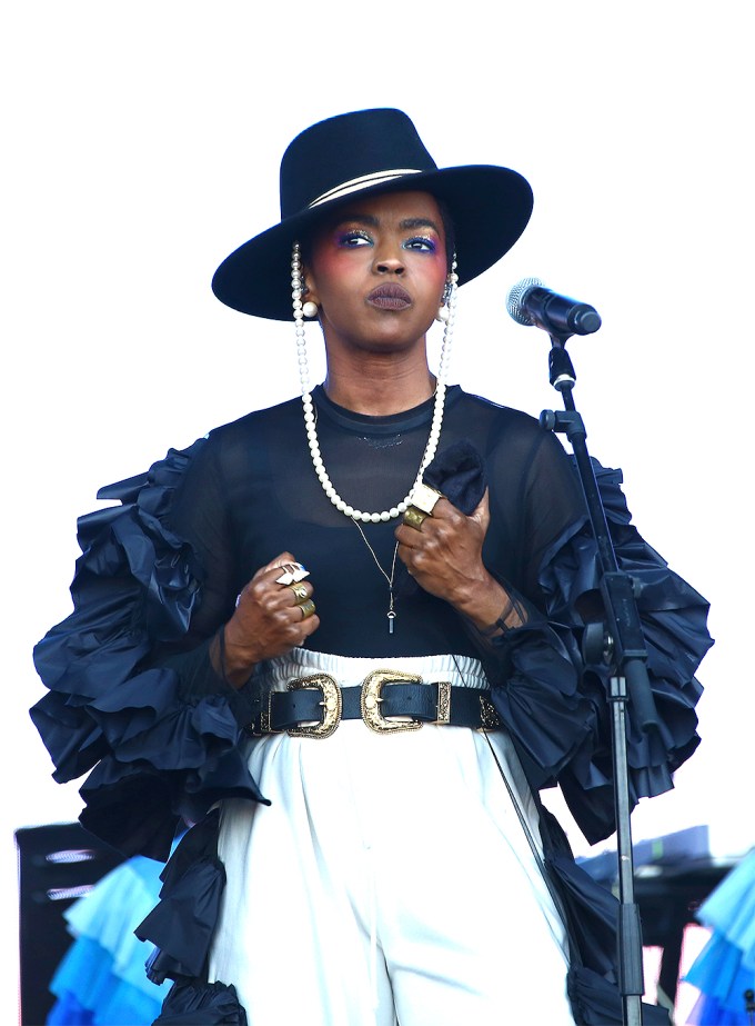 Lauryn Hill Performing Onstage