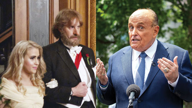 Maria Bakalova, Rudy Giuliani, Sacha Baron Cohen