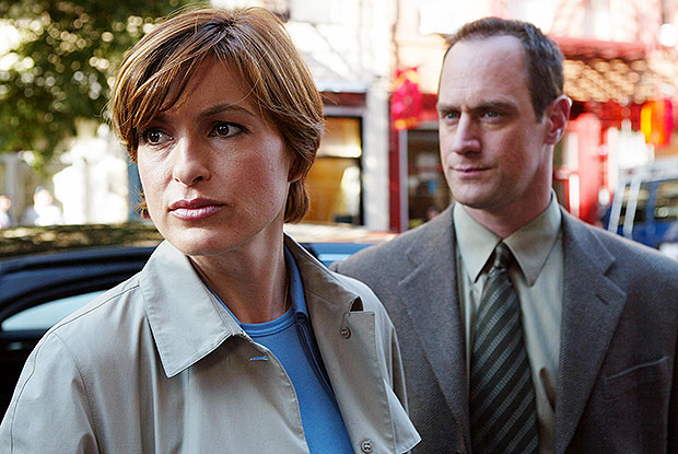 Mariska Hargitay and Chris Meloni