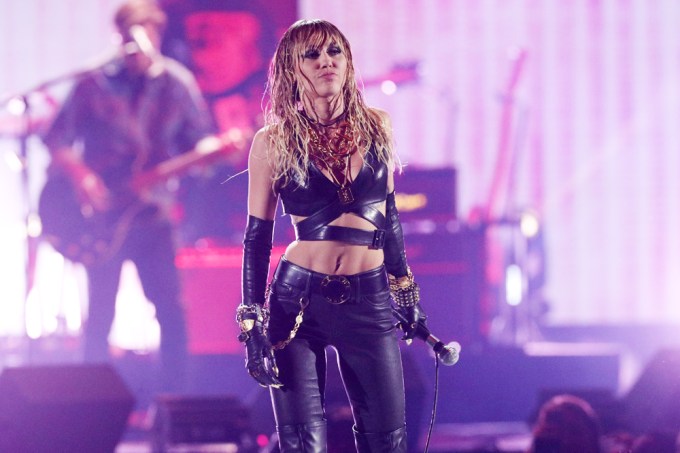 Miley Cyrus At The iHeartRadio Music Festival