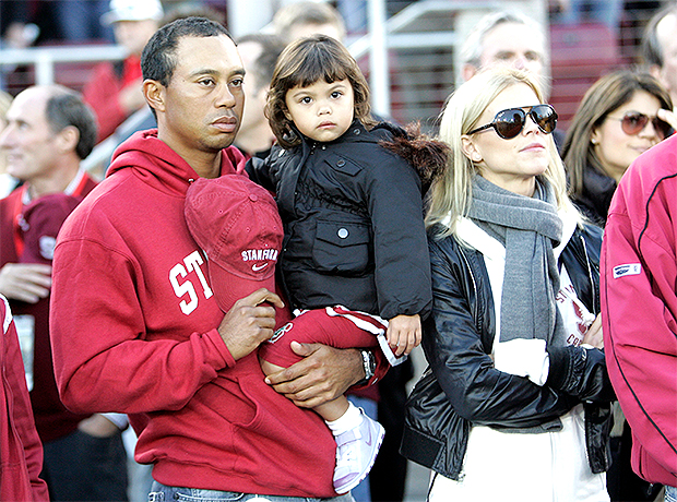 Tiger Woods, Sam Woods, Elin Nordegren