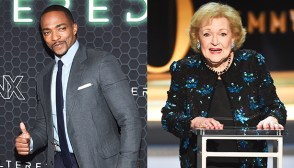 Anthony Mackie Betty White