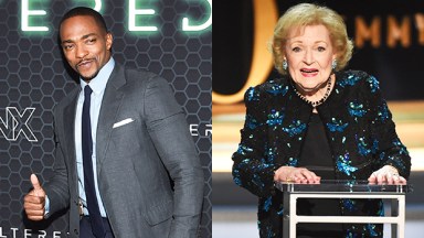 Anthony Mackie Betty White