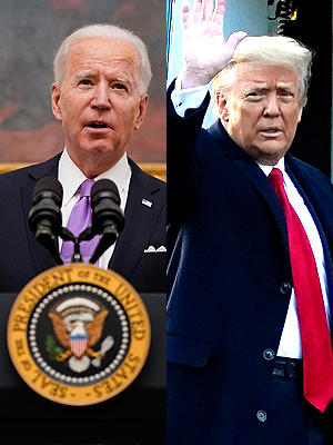 Joe Biden and Donald Trump