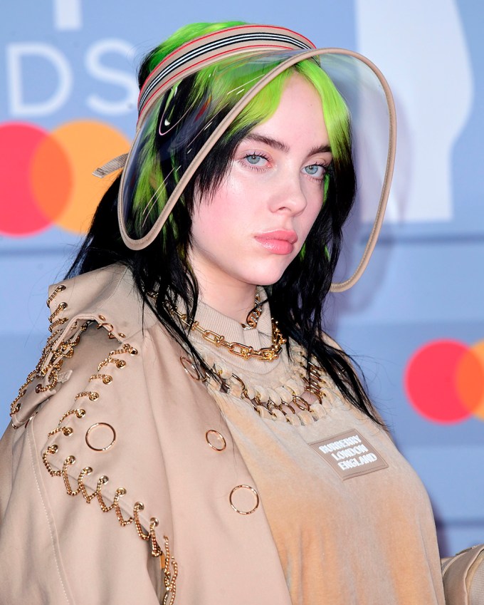 Billie Eilish Is Green While On The Red Carpet
