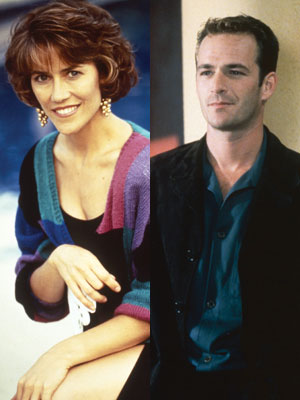 Carol Potter and Luke Perry