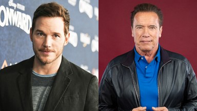 Chris Pratt, Arnold Schwarzenegger