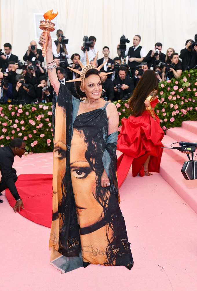 Diane von Furstenberg Is Once Again…Lady Liberty