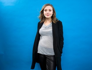 Elizabeth Olsen from the films "Martha Marcy May Marlene" and "Silent House" poses for a portrait in the Fender Music Lodge during the 2011 Sundance Film Festival on Saturday, Jan. 22, 2011 in Park City, Utah.   (AP Photo/Victoria Will)