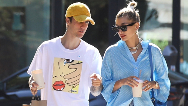 Hailey and Justin Bieber Hit the Gym in Casual Blue Looks