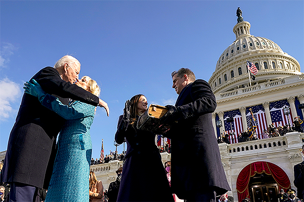 President Joe Biden & First Lady Dr. Jill Biden on Inauguration Day 