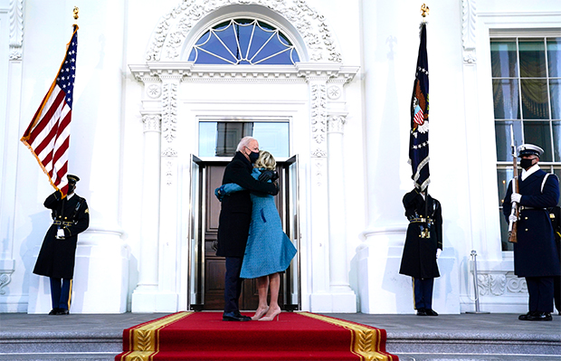 President Joe Biden & First Lady Dr. Jill Biden on Inauguration Day 