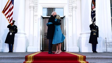 Joe & Jill Biden on Inauguration Day
