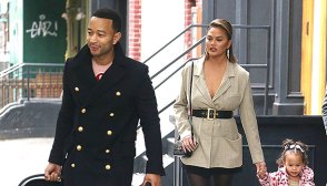 John Legend, Chrissy Teigen, Luna, Miles