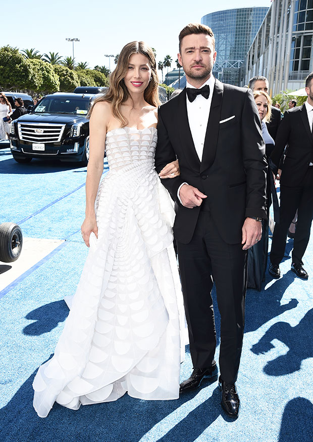 Justin Timberlake and Jessica Biel at Her Brother's Wedding