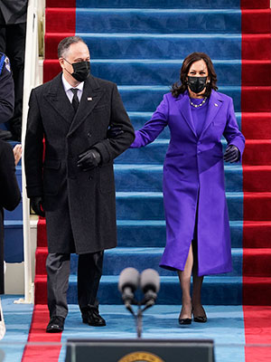 Kamala Harris on Inauguration Day