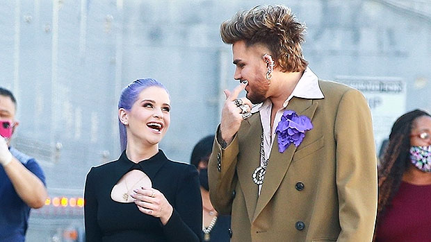 Kelly Osbourne and Adam Lambert