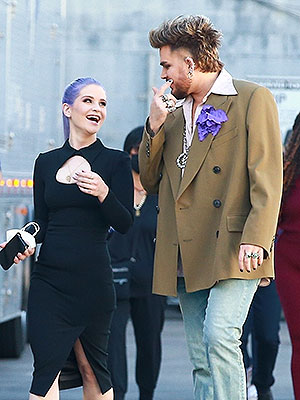 Kelly Osbourne and Adam Lambert