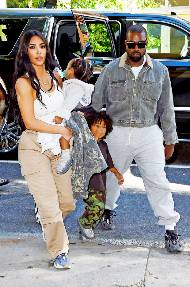 Kim Kardashian, Kanye West, Kids